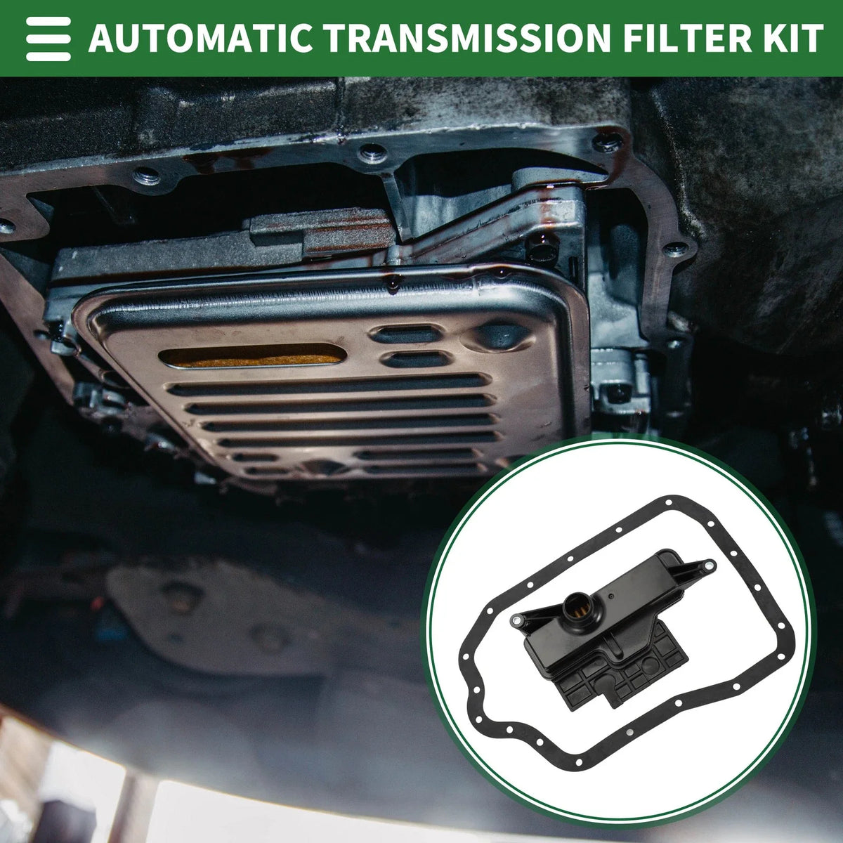 Set of 2 ASC51 Automatic Transmission Filter Kit No.3533073021 for Toyota RAV4 (2013–2018)