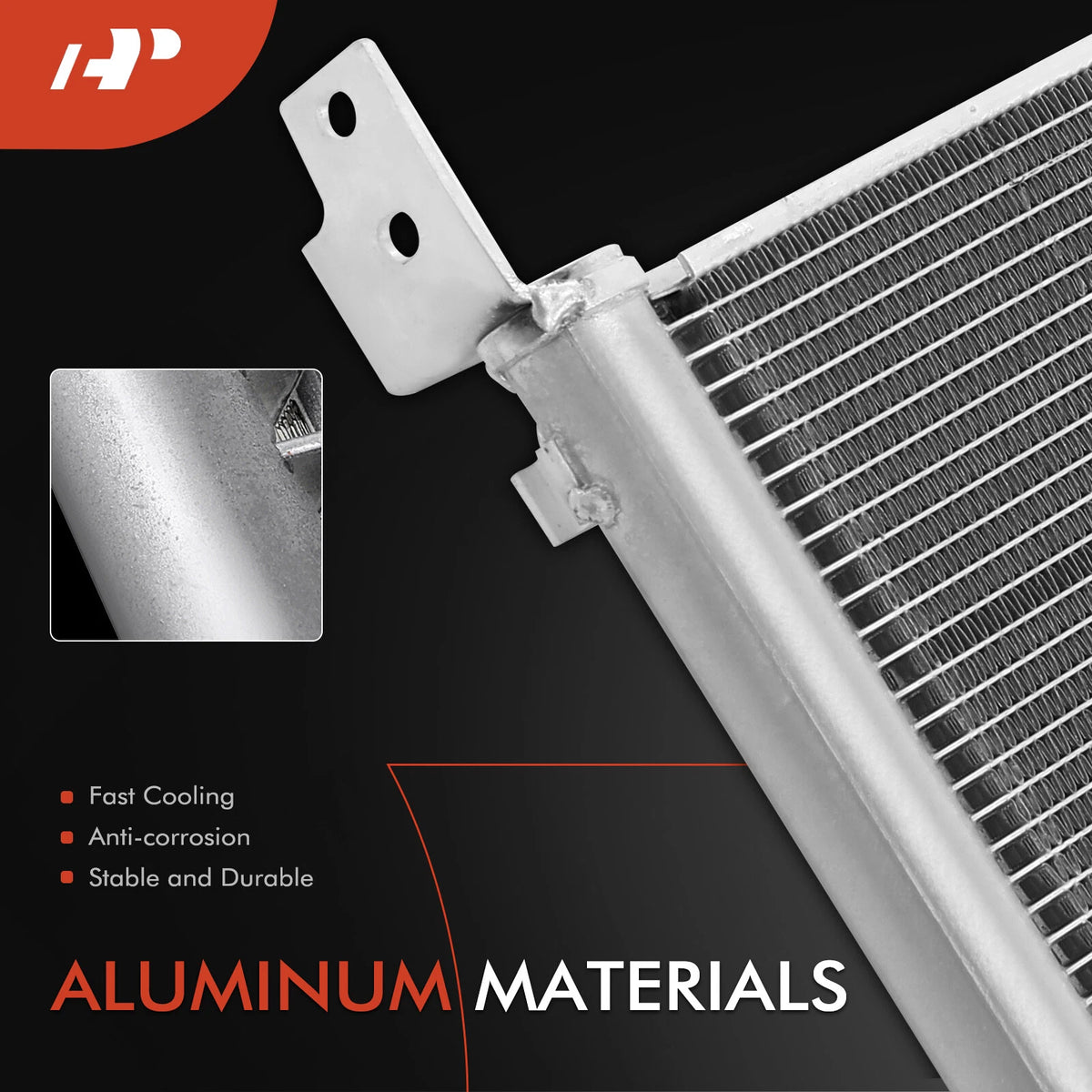 A-Premium A/C Condenser with Receiver Drier for Lexus GS450h (2013–2018) 940571