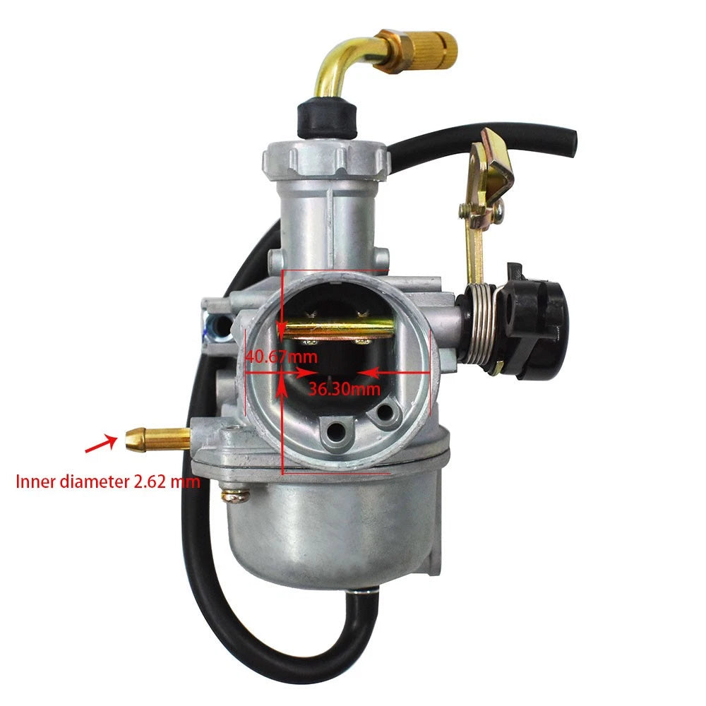 Carburetor for Kawasaki KLX110 KLX110L Suzuki DRZ110 (2002–2016)