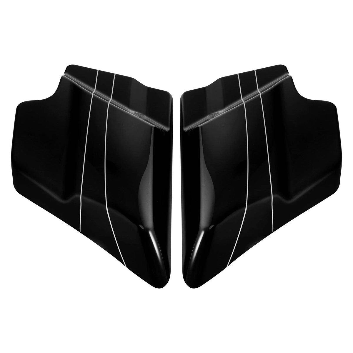 Battery Side Covers for Harley Touring Electra Glide (2009–2023) Vivid Black