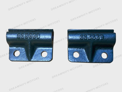 Tailgate Door Hinges for Willys Jeep CJ2A CJ3A CJ3B CJ5 CJ6