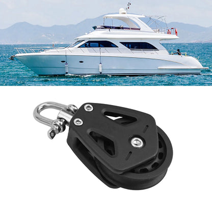 Heavy Duty Nylon Pulley Block for Sailboat (460kg Load Capacity)