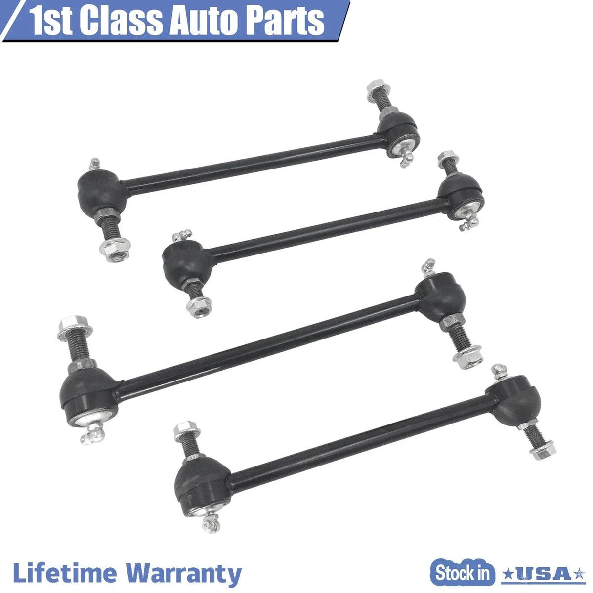 Set of 4 Front Suspension Stabilizer for Avalon Camry Solara ES300 RX330 (2001–2016)