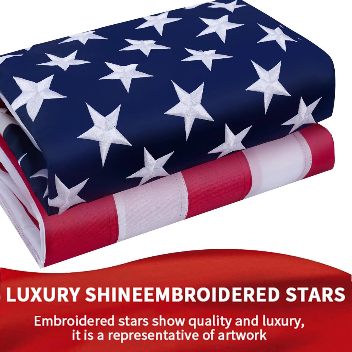 3x5 Ft Waterproof US Outdoor American Flag