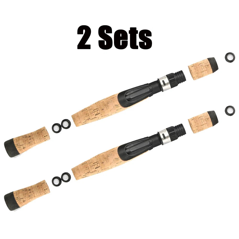 2X Composite Cork Handle Reel Seat for Spinning Fishing Rod