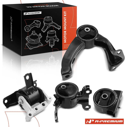 Set of 4 Engine Motor & Transmission Mounts for Jeep Compass Patriot (2007–2017)