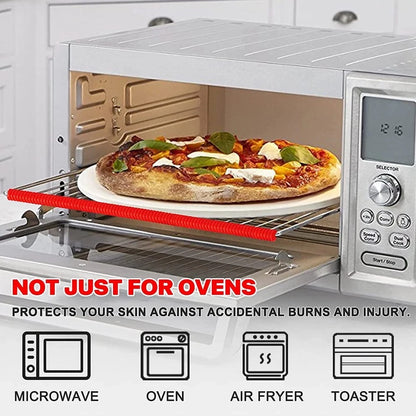 4X Oven Guards for Racks - Heat Resistant Silicone Protectors