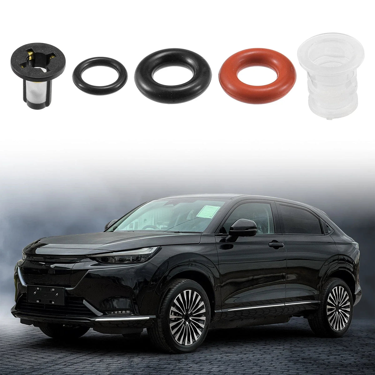 Fuel Injector Seal O Ring for Honda Civic CRV (KEIHIN, NBR Rubber)
