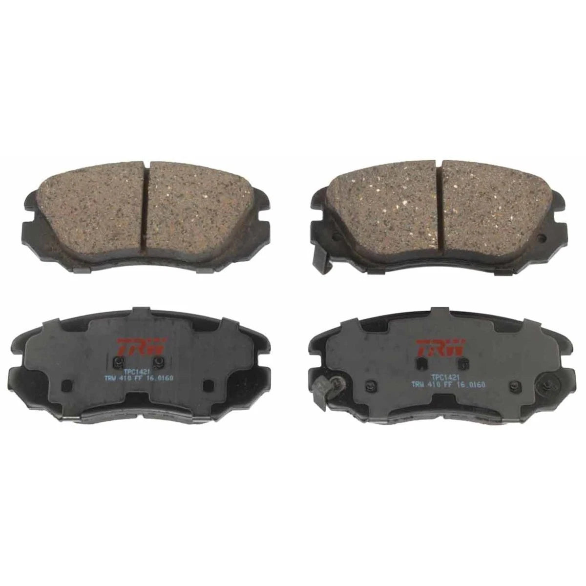 2X Brake Pad Set for Chevy Impala Cascada (2012–2019) TXC1421 JSTPSSCP1421