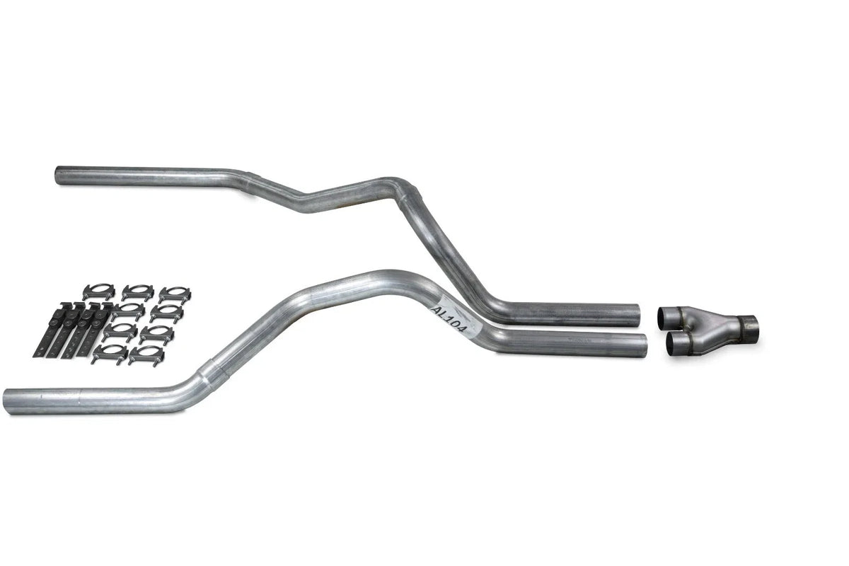 2.5" Dual Exhaust Kit Y Pipe for Dodge Ram 1500 (1994–2003)