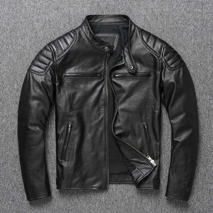 Imitation Leather Jacket for Men - Casual Wear Daily Use Holiday Attire