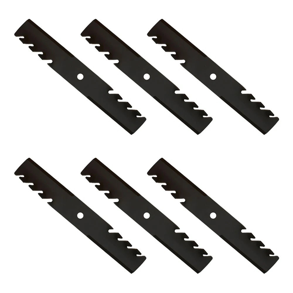 Mulching Blade Set of 6 for Exmark Lazer CT Lazer HP Lazer Z Metro