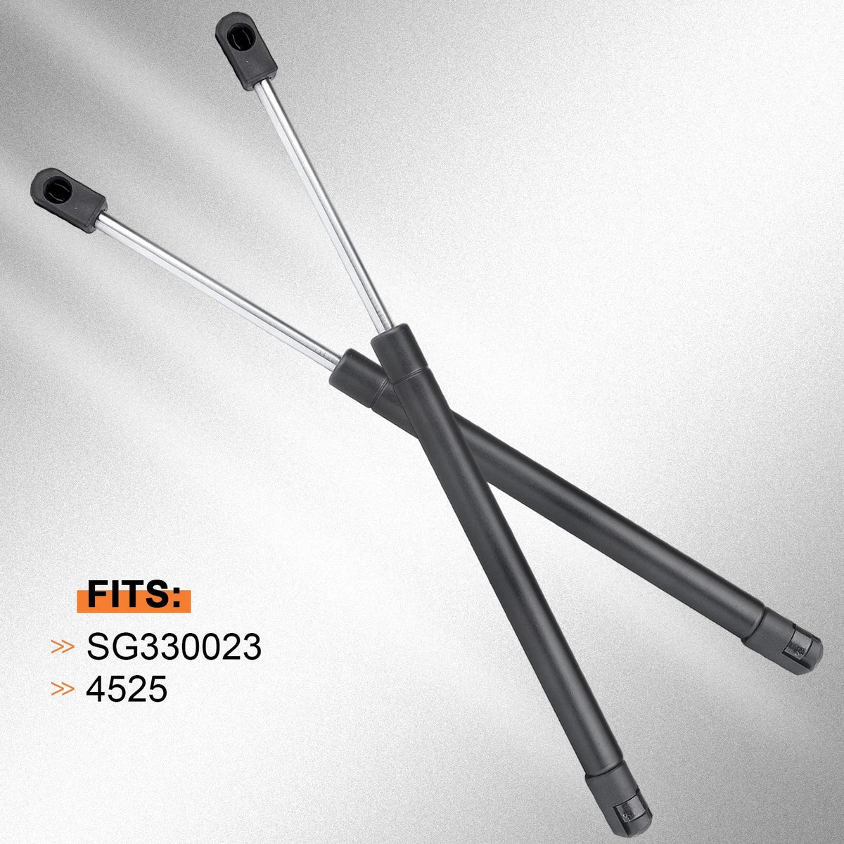 2 Front Hood Gas Lift Supports for Chevrolet Corvette (1999–2004)