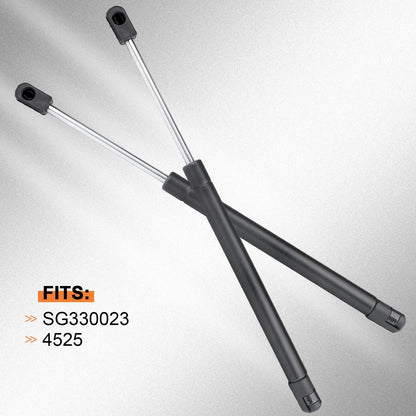 2 Front Hood Gas Lift Supports for Chevrolet Corvette (1999–2004)