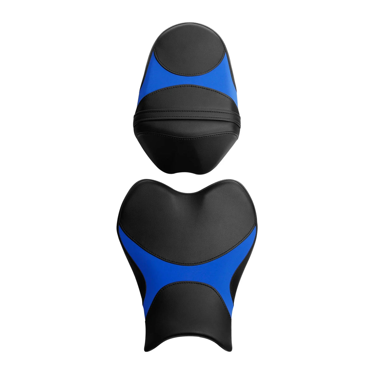 Rider Driver & Passenger Seats for Suzuki GSXR1000 (2009–2016) Black Blue