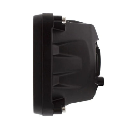 Heated LED Low Beam Headlights for ULTRALIT 4x6 Black Glass Lens Pair (—)