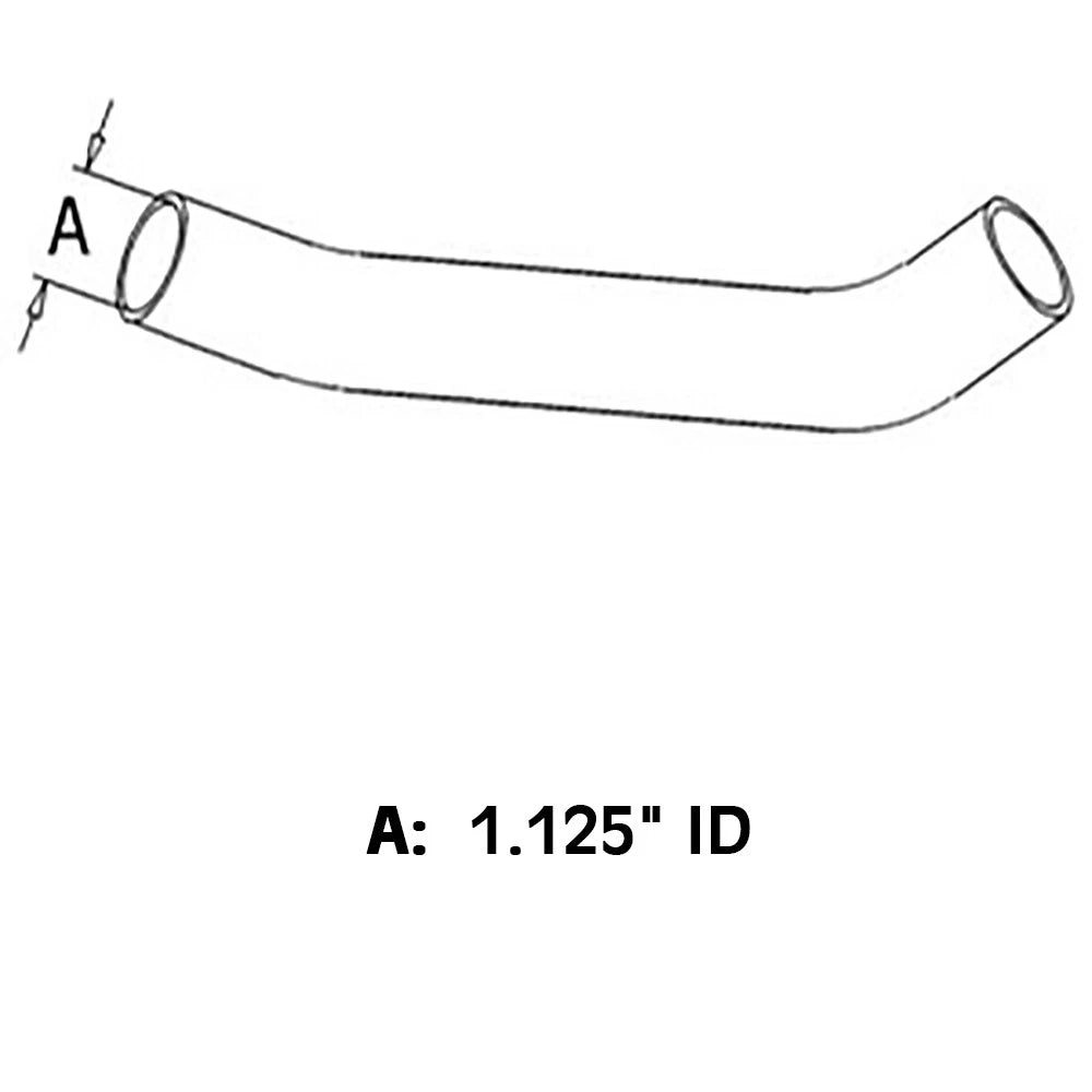 Lower Radiator Hose for John Deere Compact Tractor 1050 (1.125" I.D.)