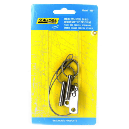2X Quick-Disconnect Release Pins for Seachoice Bimini (50-75961)