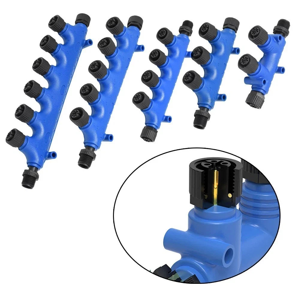 37 Way Waterproof Marine Connector M125P T Splitter for NMEA 2000 Systems