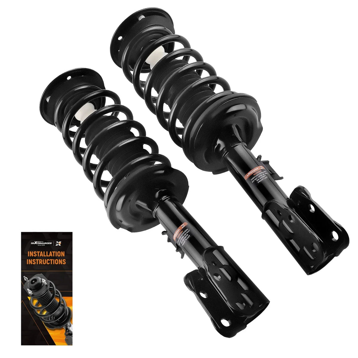 Front Struts w/ Coil Springs for Chevy Equinox GMC Terrain (2007–2017) 172526