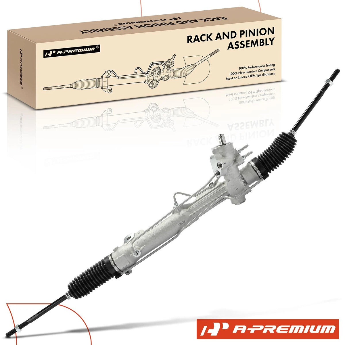 Power Steering Rack & Pinion Assembly for Ford Taurus (2000–2007) 1F1Z3280AA, 2F1Z3504AARM, 4F1Z3504AA, 5F1Z3504A, 6F1Z3504A, 22-246