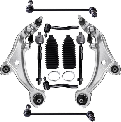 10pc Suspension Kit Lower Control Arms for Nissan Altima (2007–2013)