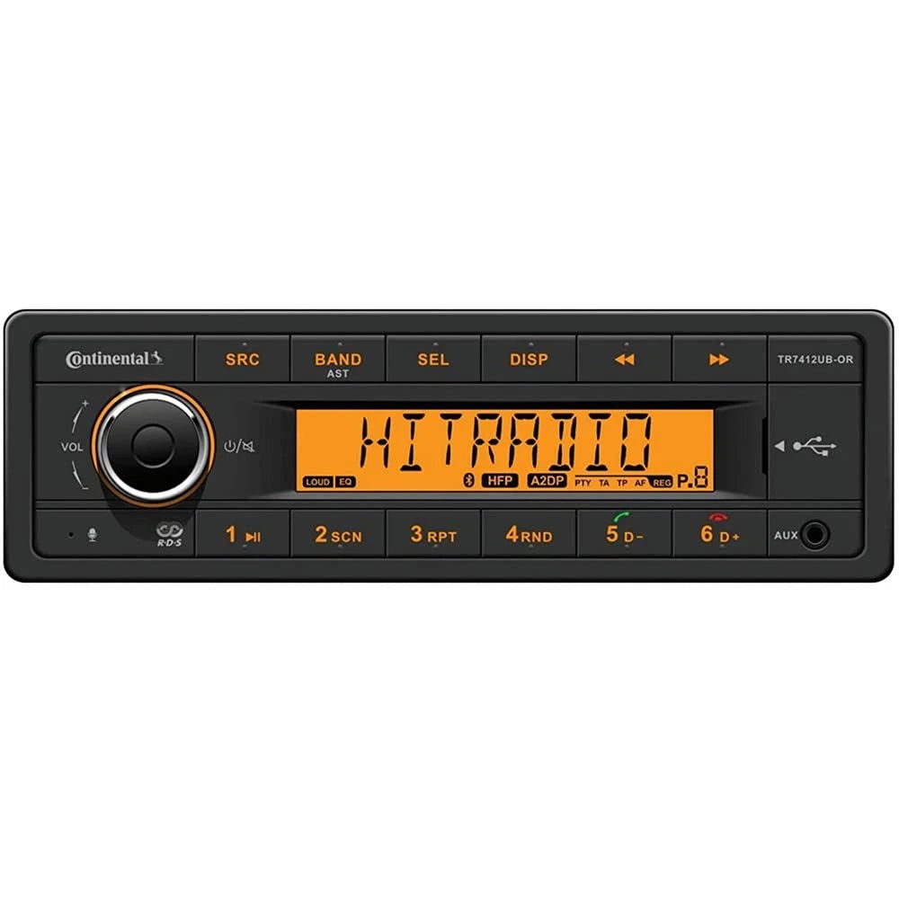 VDO Continental TR7412UB-OR Radio for European Vehicles (12V)