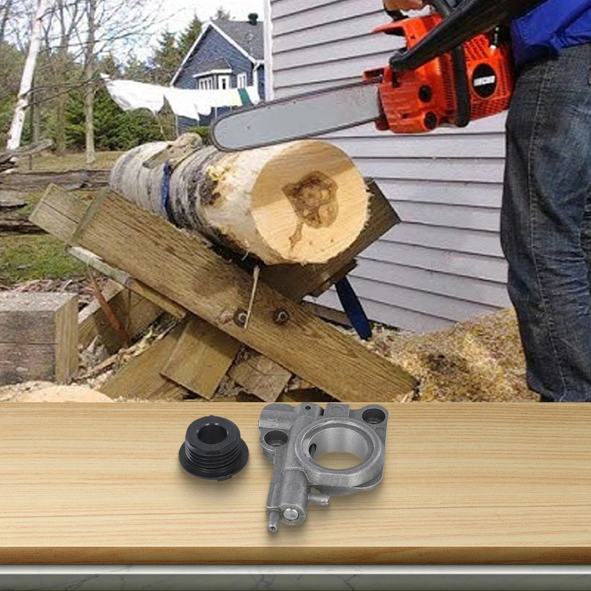 Oiler Pump for Echo Chainsaws (Easy Replacement)