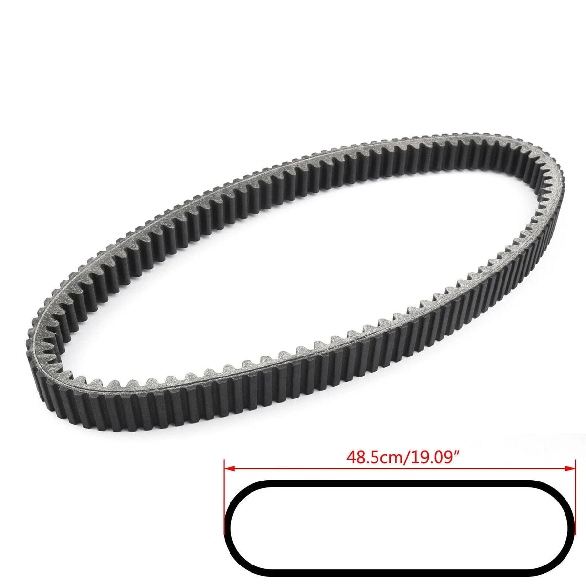 Drive Belt 59011-1053 for Kawasaki KAF540 Mule, KAF620 Mule (2010)