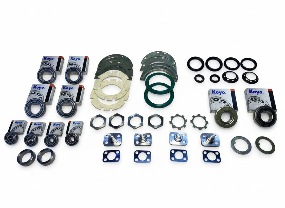 Front & Rear Axle Wheel Bearing Rebuild Kit for Suzuki Samurai (1985–1995)