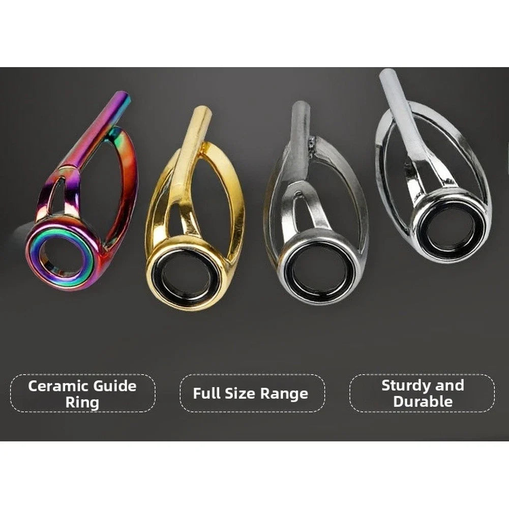 Fishing Rod Tip Top Guide Ring for Anglers (Stainless Steel)