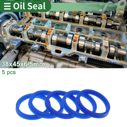 Set of 5 Oil Seal Rotary Shaft Seal 38x45x6.5mm High Pressure