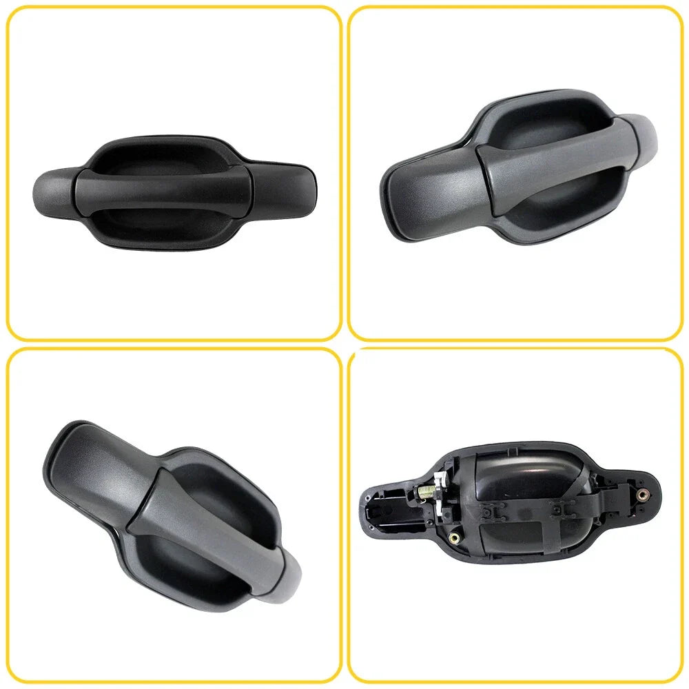 LH Rear Door Handle Black for Chevrolet Colorado GMC Canyon (2004–2012)