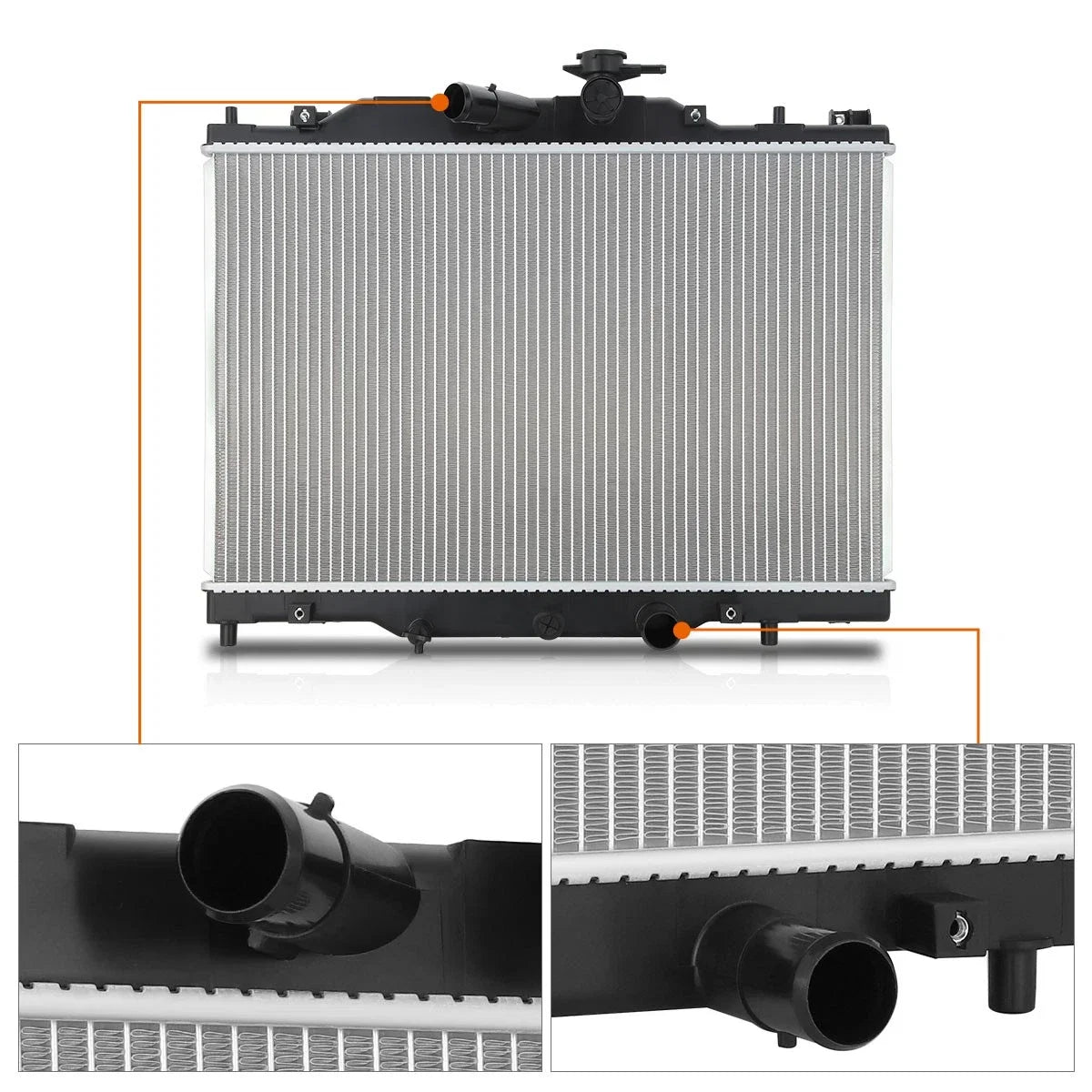 Aluminum Core Cooling Radiator for Mazda CX-3 (2016–2019) DPI-13585