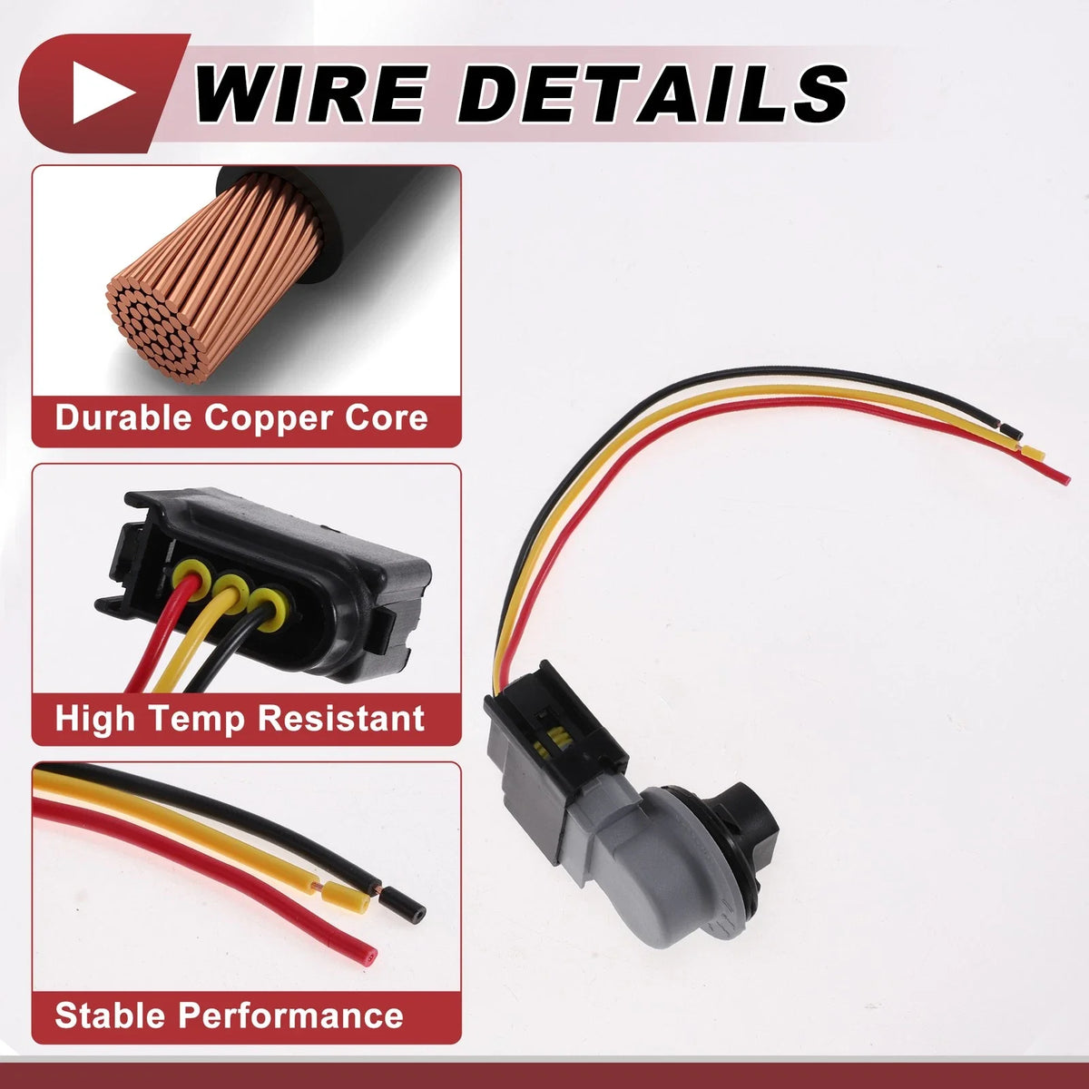 Turn Signal Light Bulb Socket Wiring for Ford Escape (2013–2016) No. 5T2Z13411A