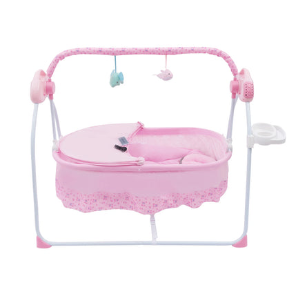 Electric Baby Rocker Swing for Infant Cradle with Bluetooth