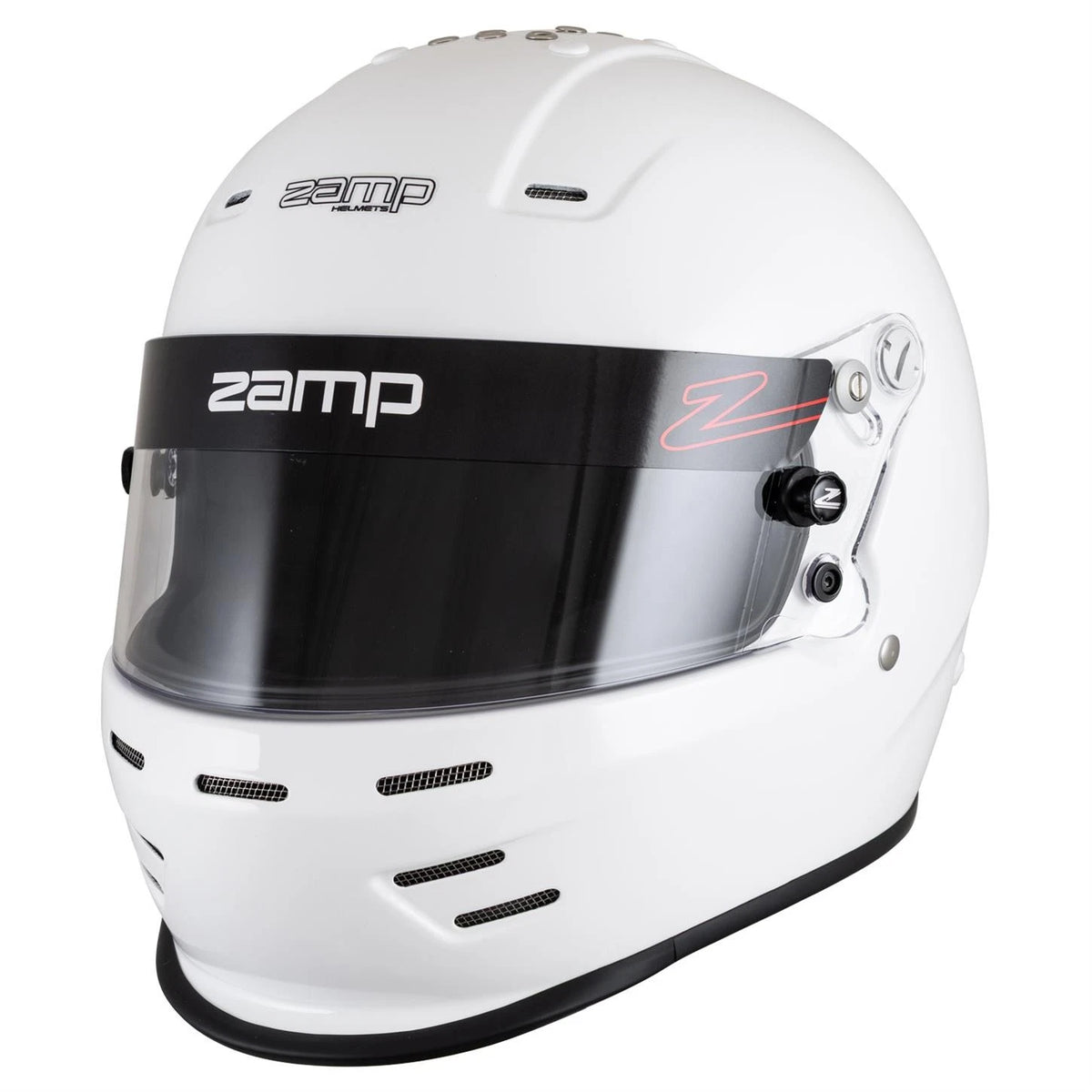 Zamp Racing Helmet H78203FL for RZ-38 (SA2025, Matte Black, Large)
