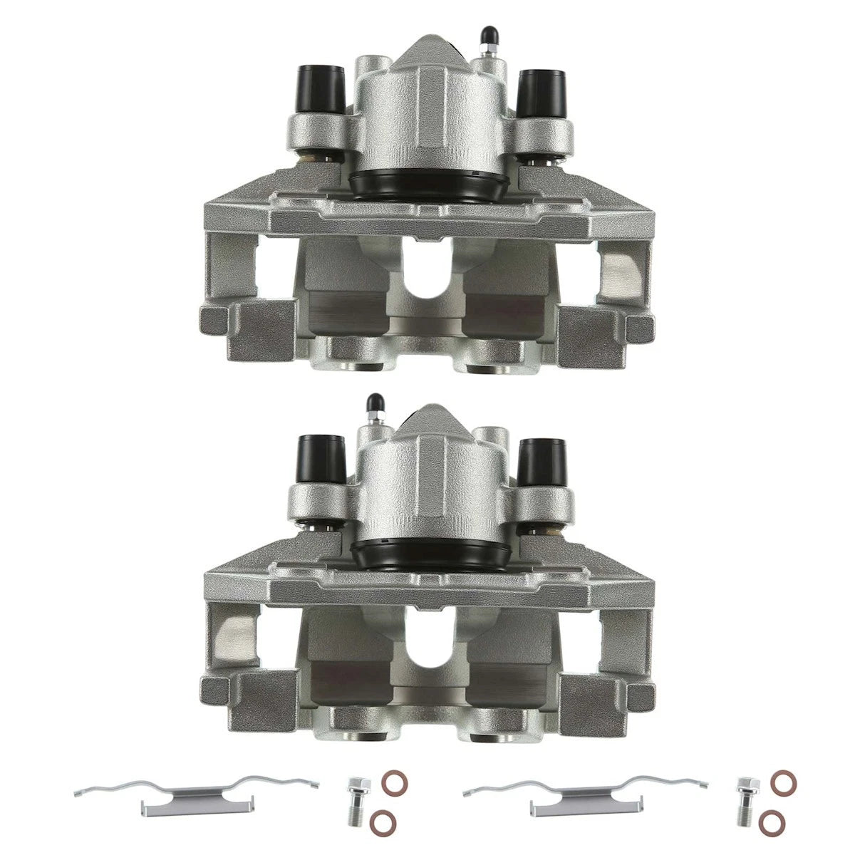 2X Front Brake Calipers for Ford Escape Mazda Tribute Mercury Mariner (2001–2012) - 18051742, 5L8Z2B540AA, 7L8Z2B121B, 7L8Z2B292AA