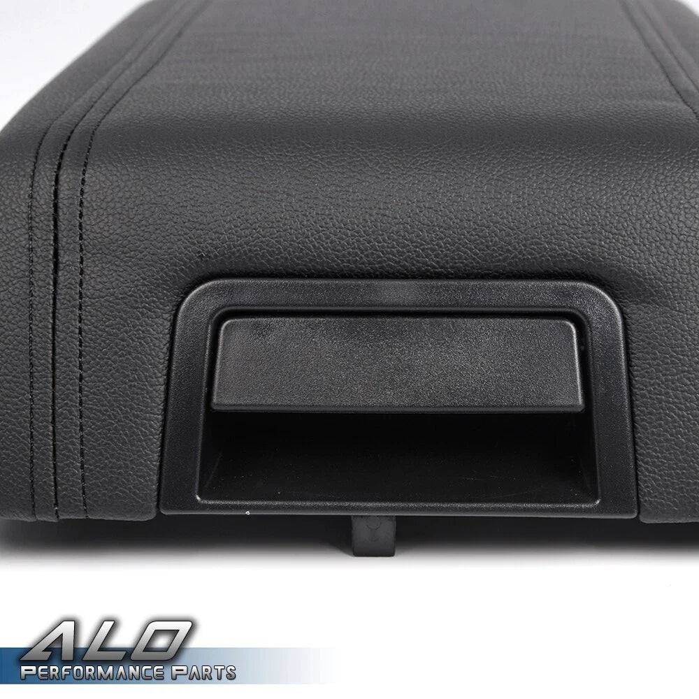 Center Console Arm Rest Lid Cover Pad for Ford F-150 (2004–2008) Black