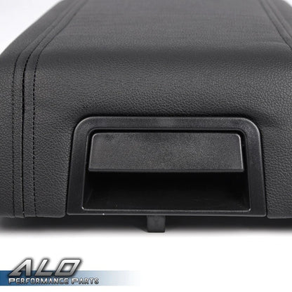 Center Console Arm Rest Lid Cover Pad for Ford F-150 (2004–2008) Black