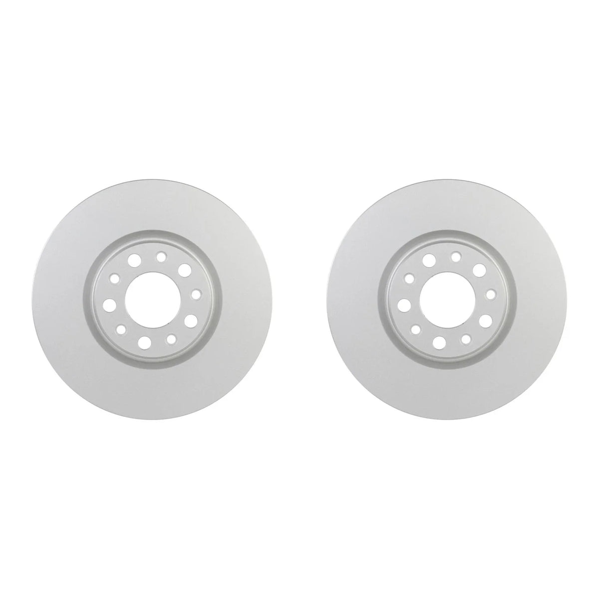 Set of 2 Bosch QuietCast Front Disc Brake Rotors for Dodge Dart (305mm)