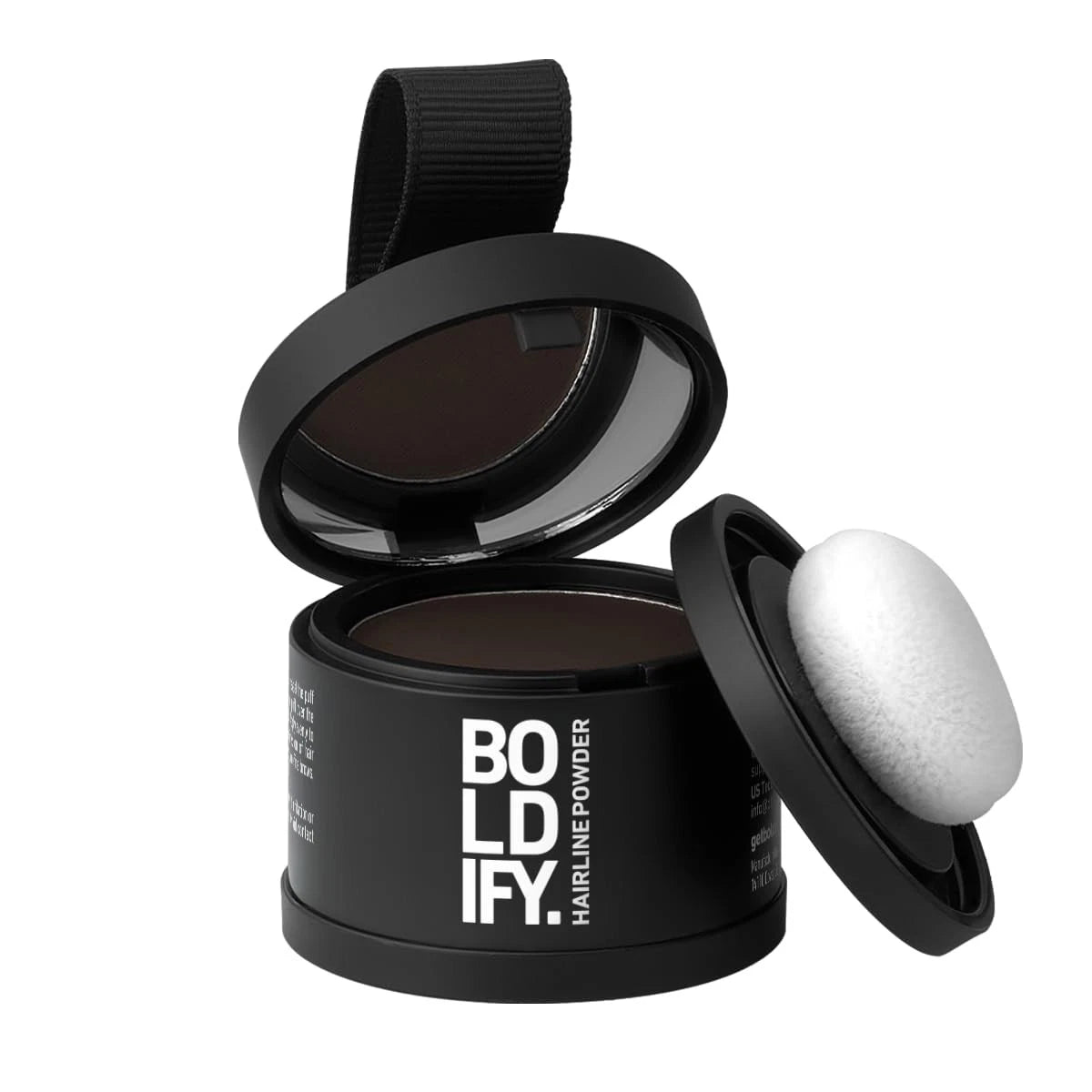 BOLDIFY Hairline Powder for All Makes and Models (Water-Resistant, Dark Brown)