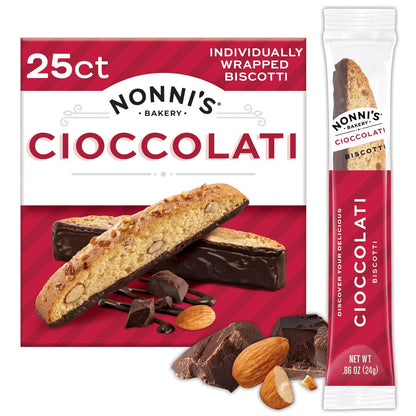 Nonni's Cioccolati Dark Chocolate Almond 1-Pack (21.5 Ounces)