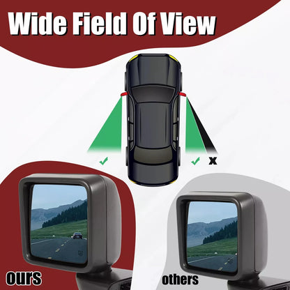 Pair Power Heated Mirrors for Jeep Gladiator Wrangler JL (2018–2023)