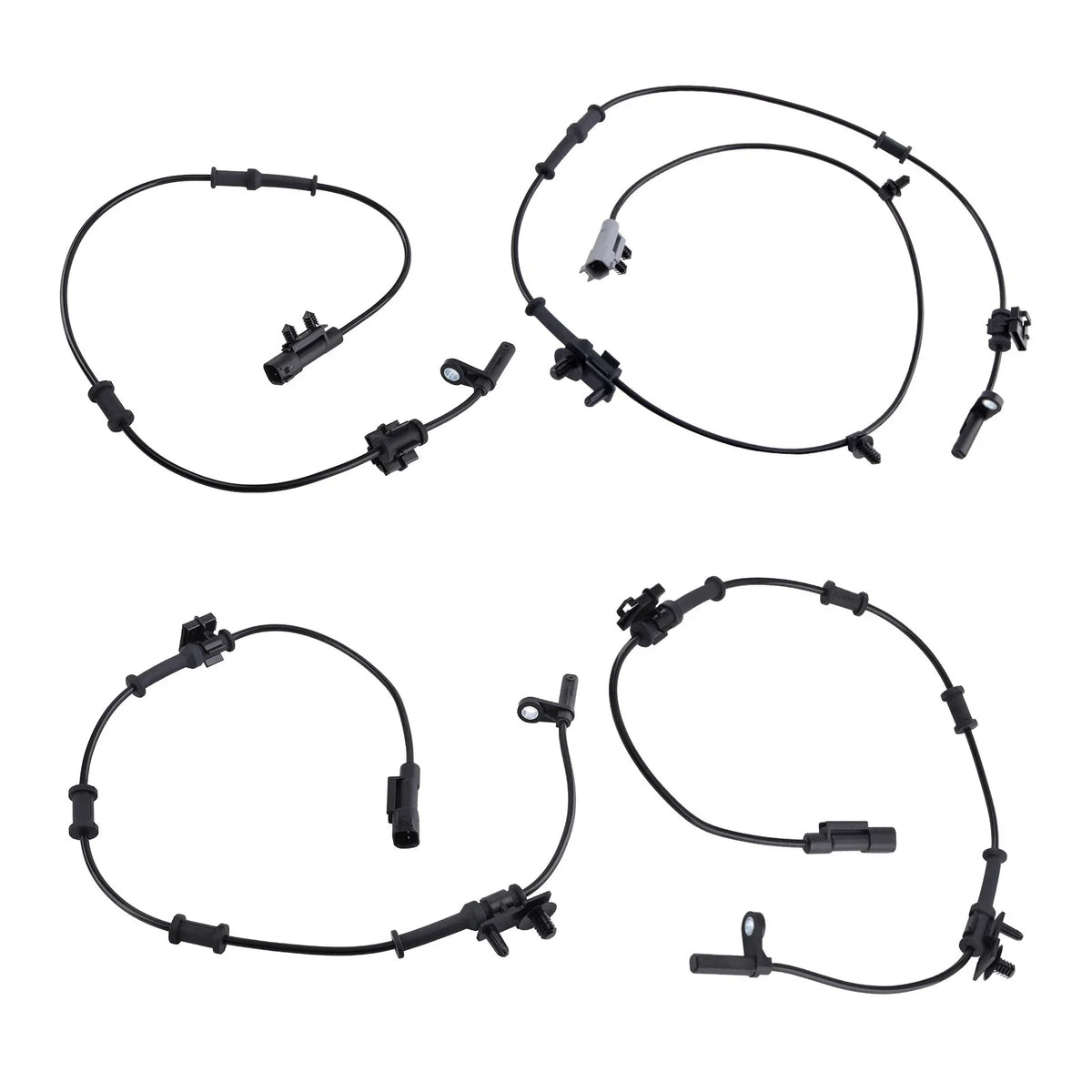Set of 4 ABS Wheel Speed Sensors for Dodge Charger (2012–2014)
