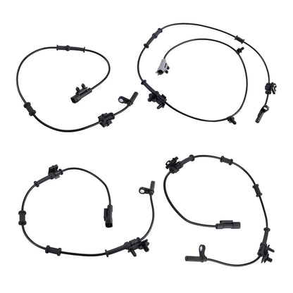 Set of 4 ABS Wheel Speed Sensors for Dodge Charger (2012–2014)