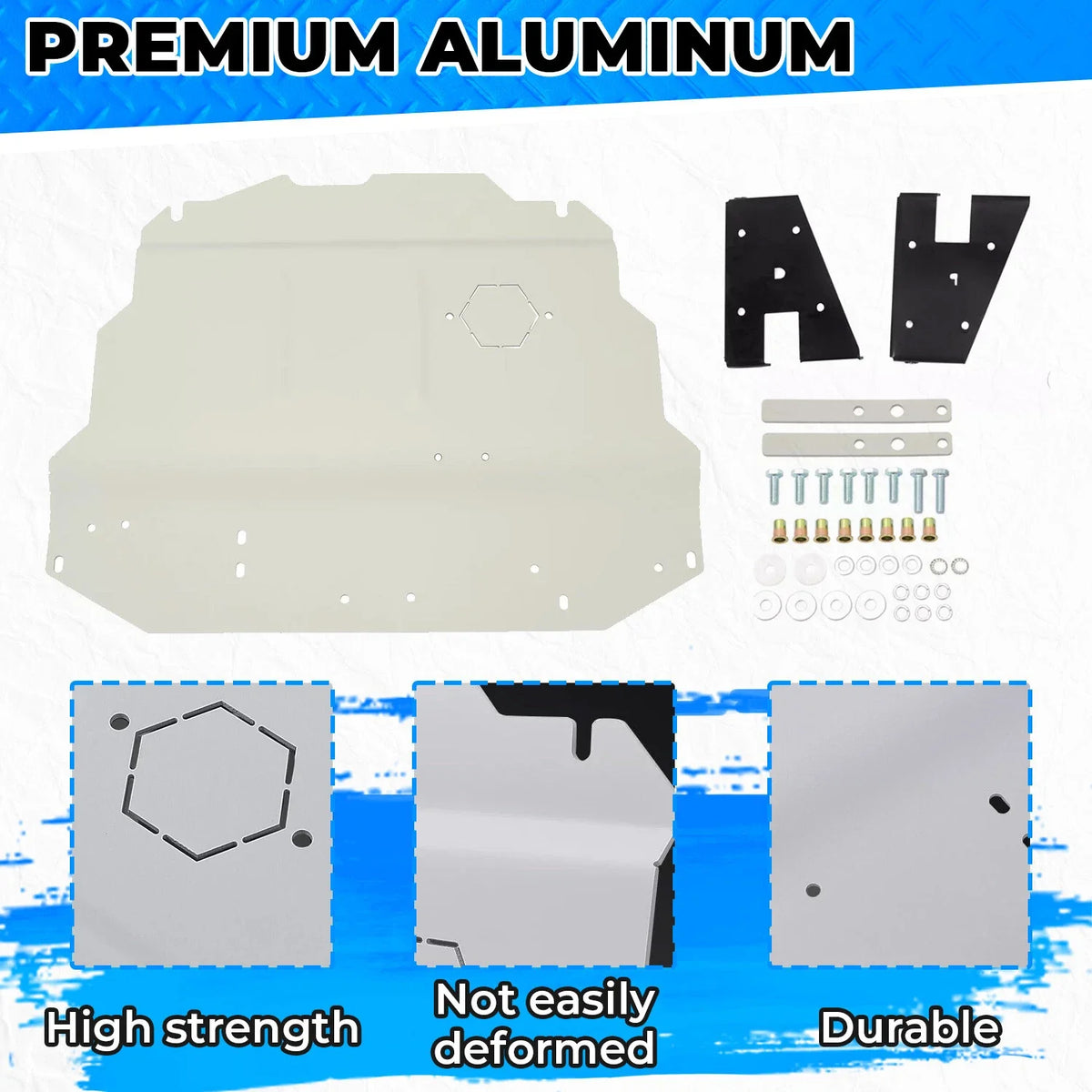 Aluminum Skid Plate for VW Golf Jetta MK4 New Beetle (1999–2010)