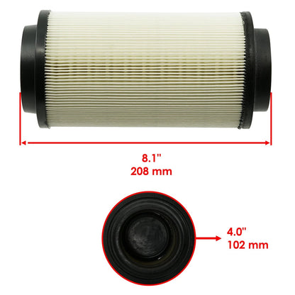 Air Filter w/Prefilter Intake Air Sleeve for Polaris Sportsman XP 1000 (2015–2019) AF104A2033