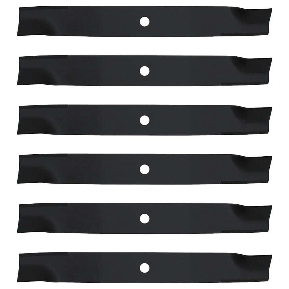 Set of 6 High Lift Mower Blades for John Deere Mowers (72" Deck)