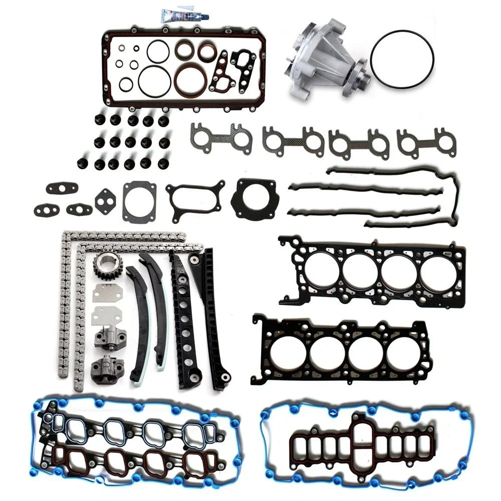 Timing Chain Kit, Full Gasket Set, Water Pump for Ford F-250 (1999)